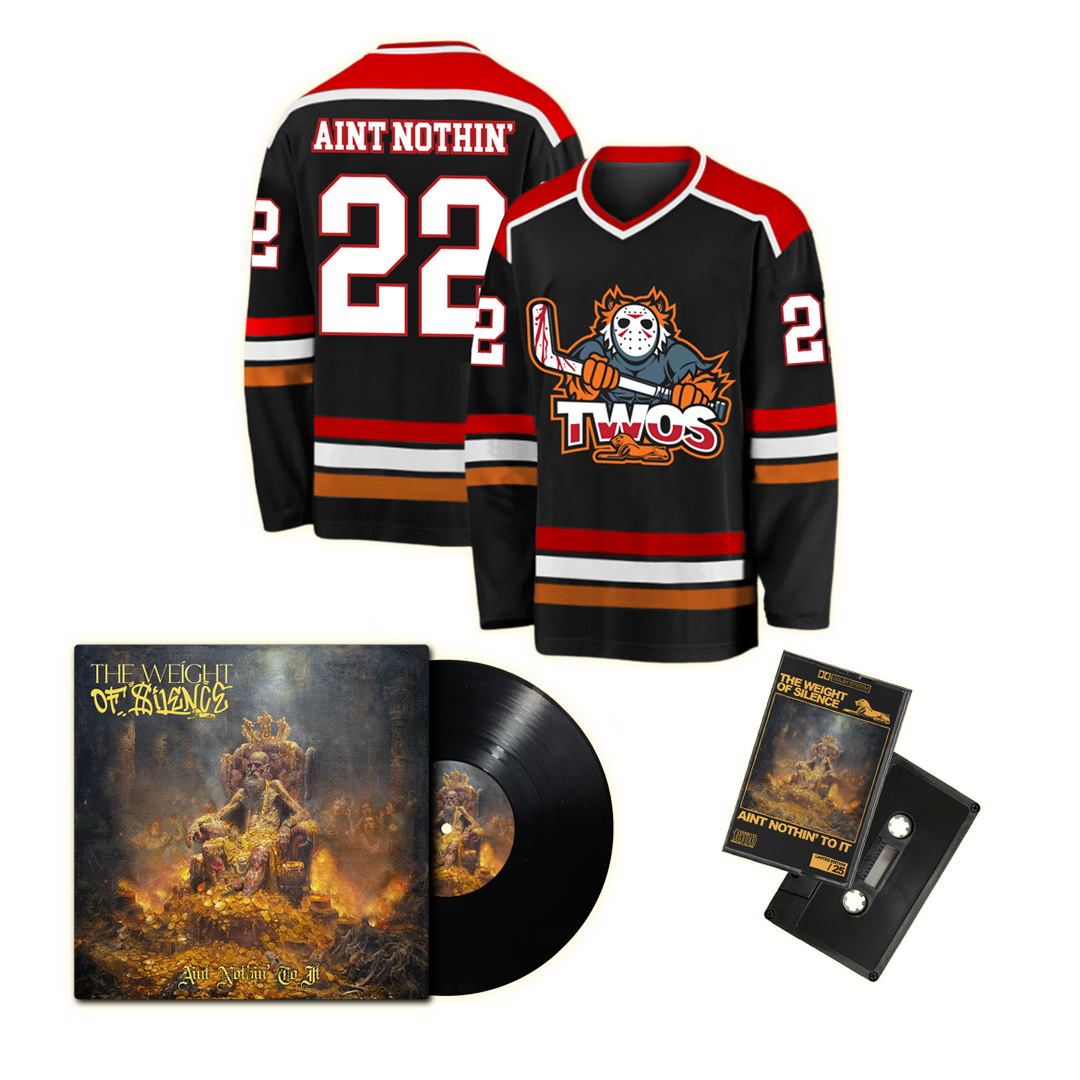12” Vinyl, Hockey Jersey & Cassette Tape Album Bundle (Pre-Order)